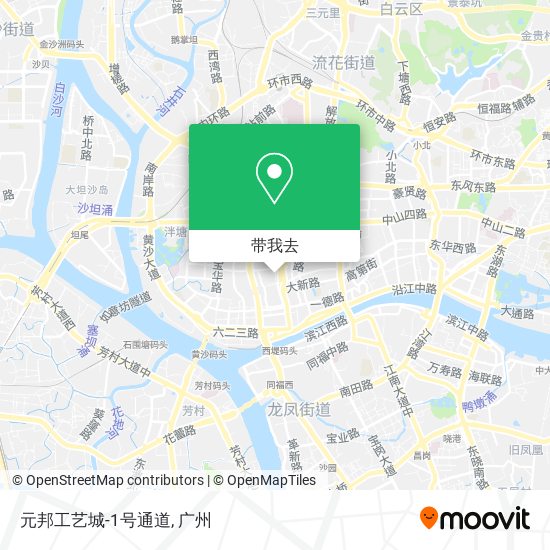 元邦工艺城-1号通道地图