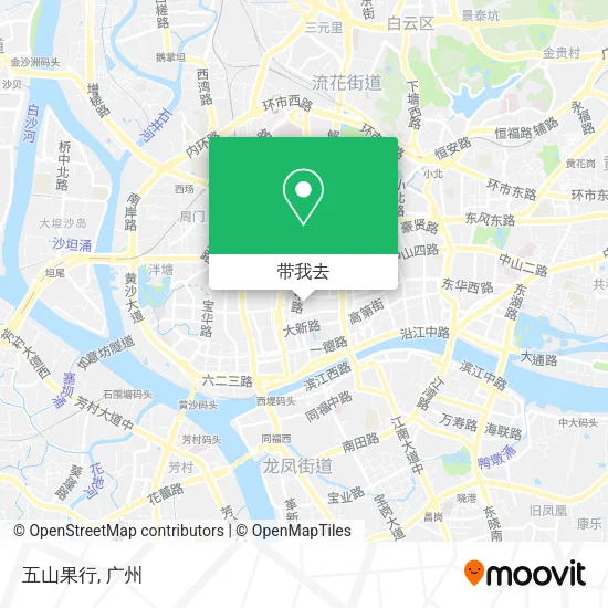 五山果行地图