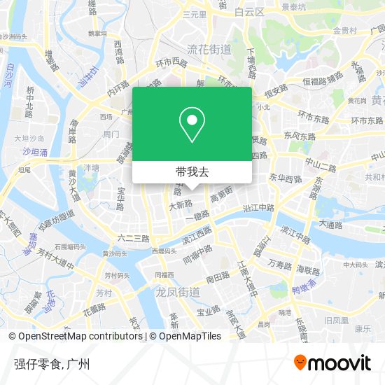 强仔零食地图