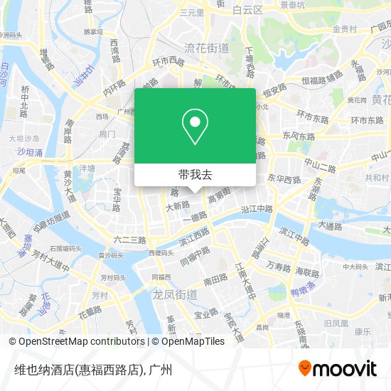 维也纳酒店(惠福西路店)地图