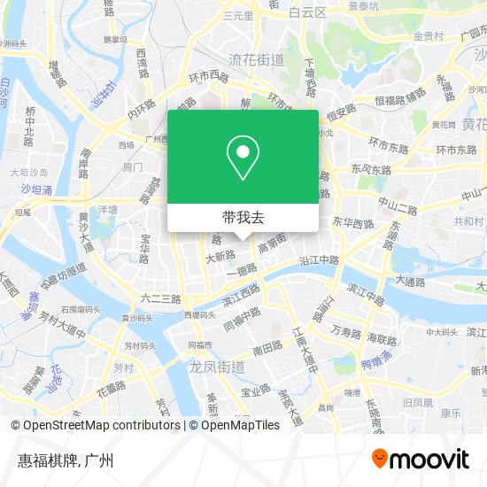 惠福棋牌地图