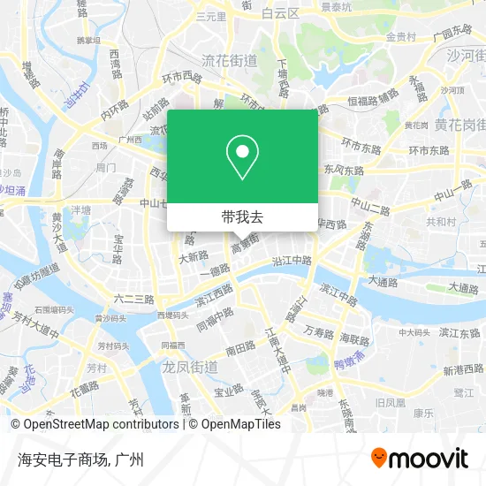 海安电子商场地图