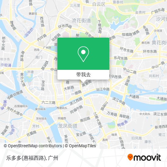 乐多多(惠福西路)地图