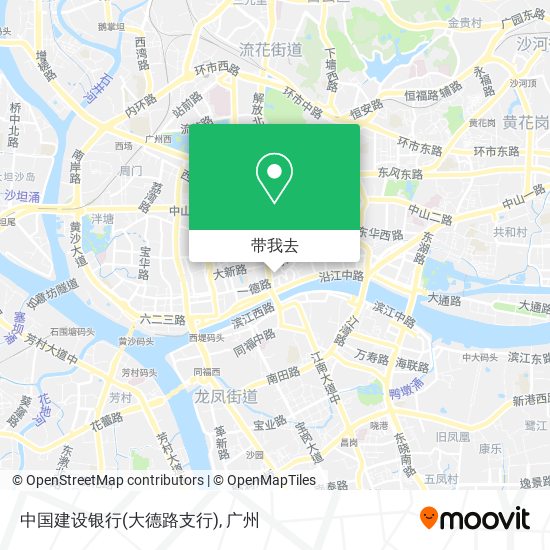中国建设银行(大德路支行)地图