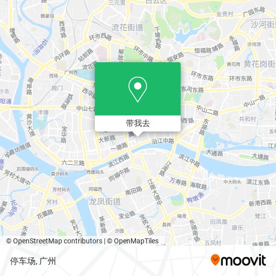 停车场地图