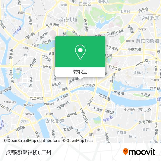 点都德(聚福楼)地图