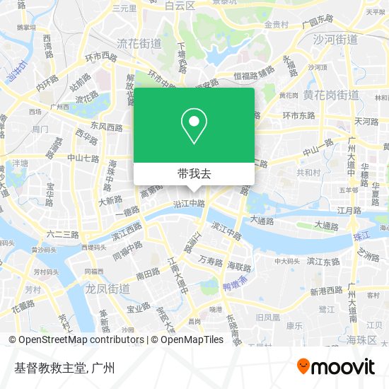 基督教救主堂地图