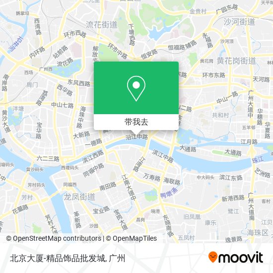 北京大厦-精品饰品批发城地图