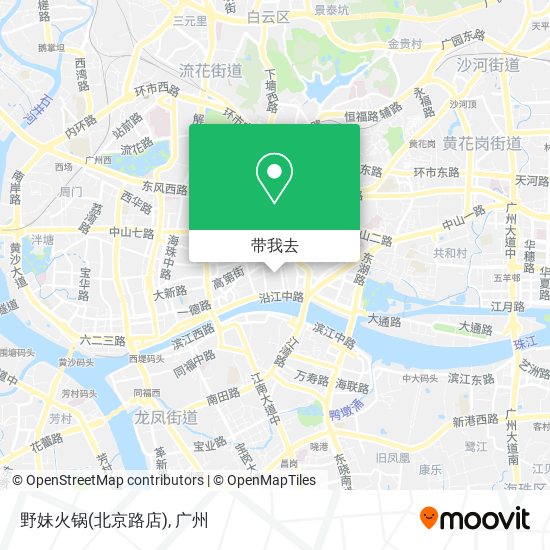 野妹火锅(北京路店)地图