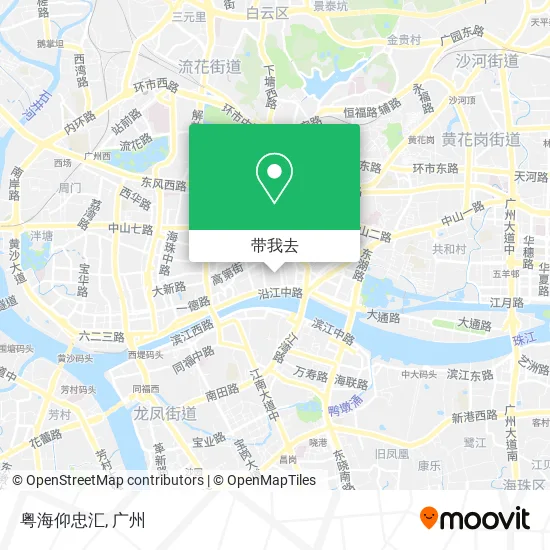 粤海仰忠汇地图