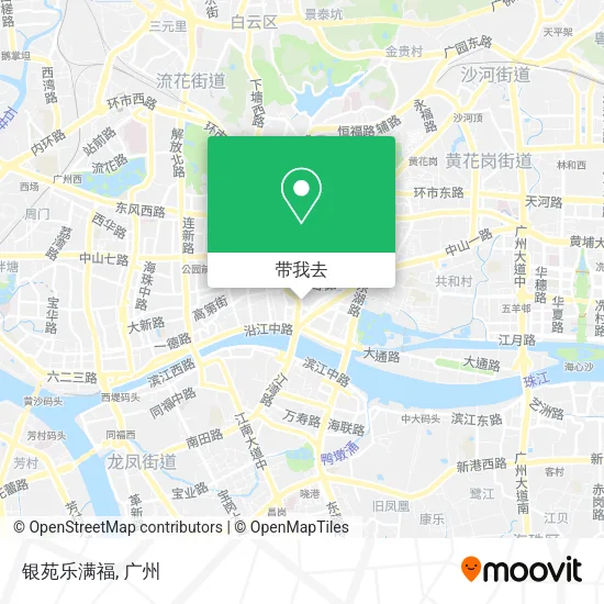 银苑乐满福地图