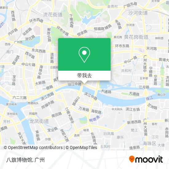 八旗博物馆地图