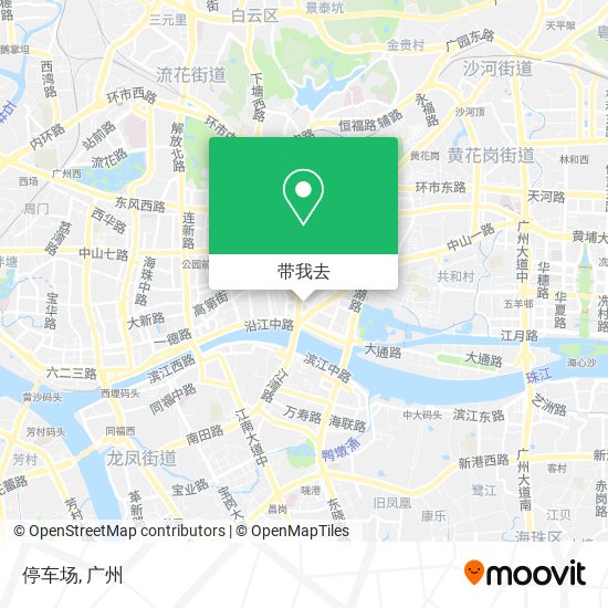 停车场地图