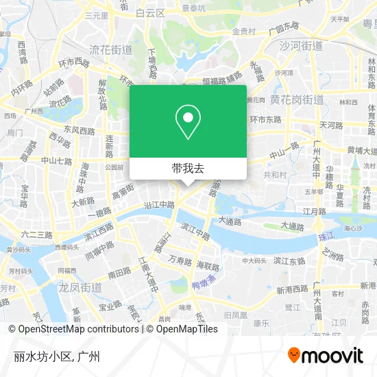 丽水坊小区地图