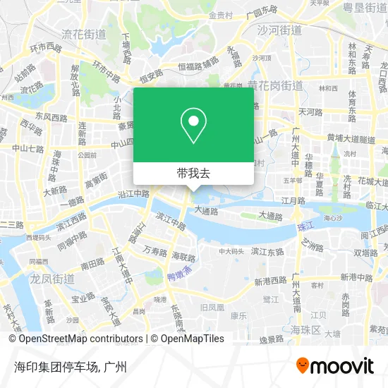 海印集团停车场地图