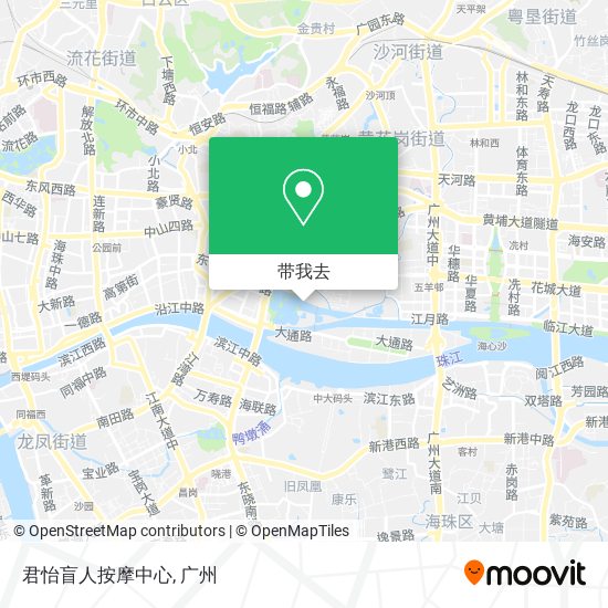君怡盲人按摩中心地图