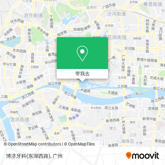 博济牙科(东湖西路)地图
