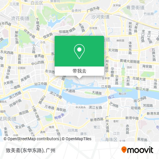 致美斋(东华东路)地图