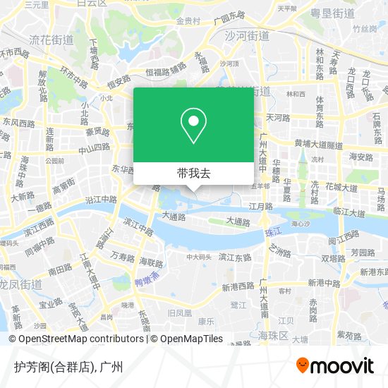 护芳阁(合群店)地图