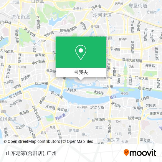 山东老家(合群店)地图