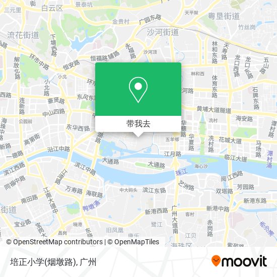 培正小学(烟墩路)地图