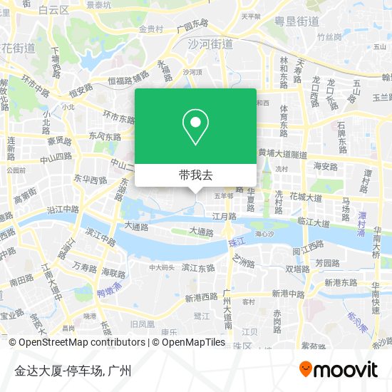 金达大厦-停车场地图