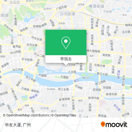 华友大厦地图