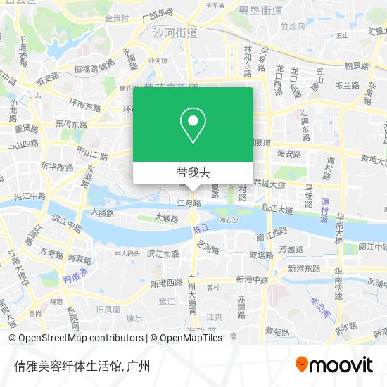 倩雅美容纤体生活馆地图