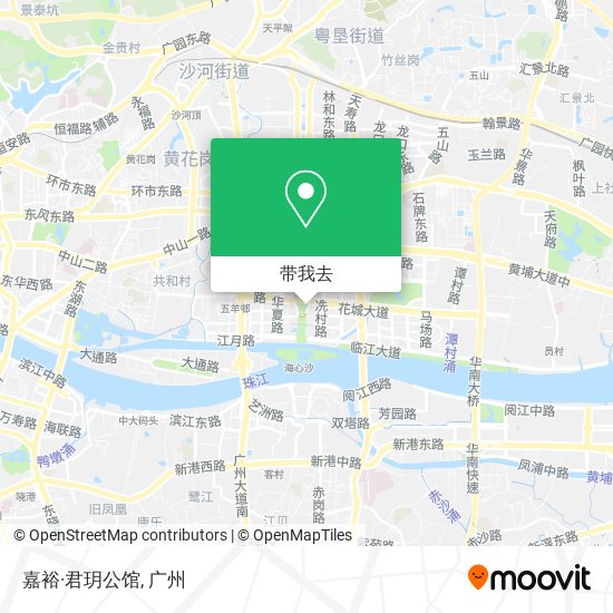 嘉裕·君玥公馆地图