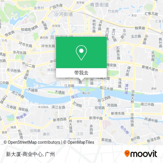 新大厦-商业中心地图