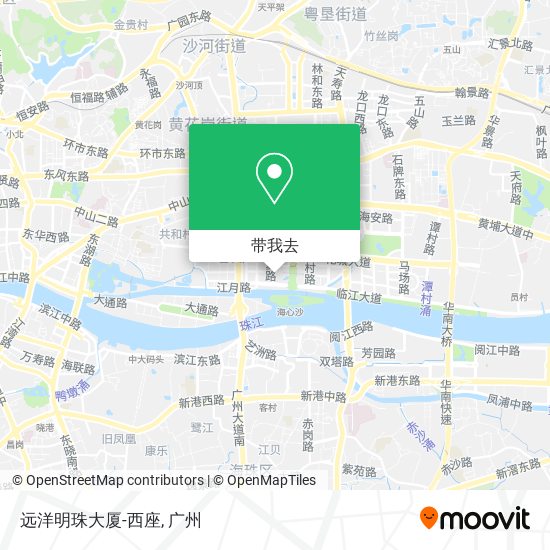 远洋明珠大厦-西座地图