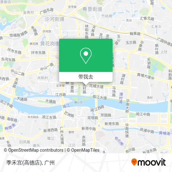季禾宫(高德店)地图