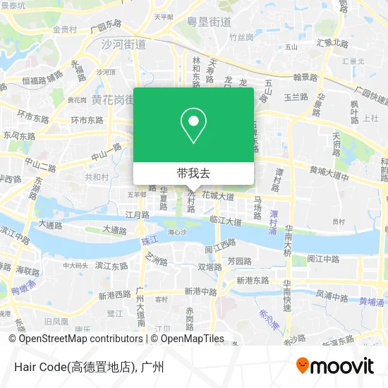 Hair Code(高德置地店)地图