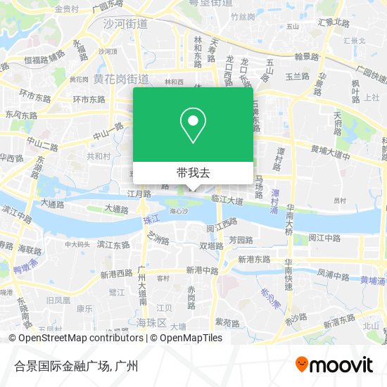 合景国际金融广场地图