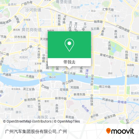 广州汽车集团股份有限公司地图
