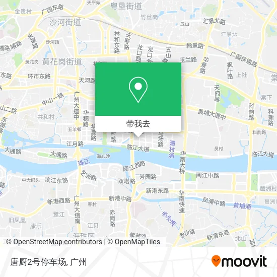 唐厨2号停车场地图