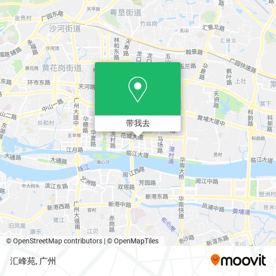 汇峰苑地图