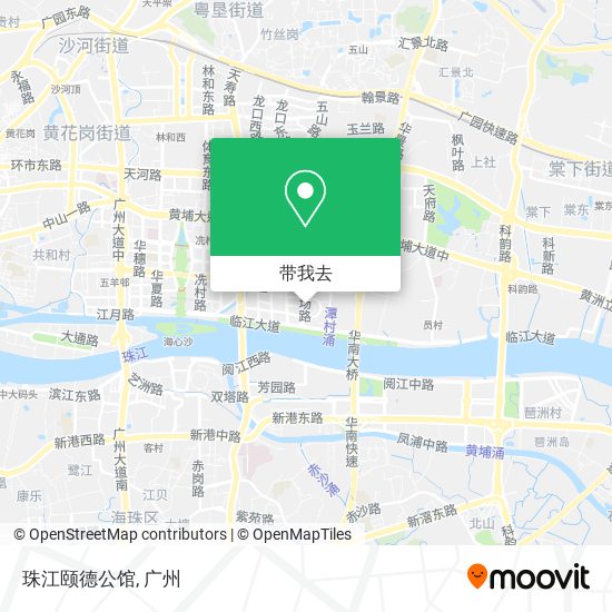 珠江颐德公馆地图