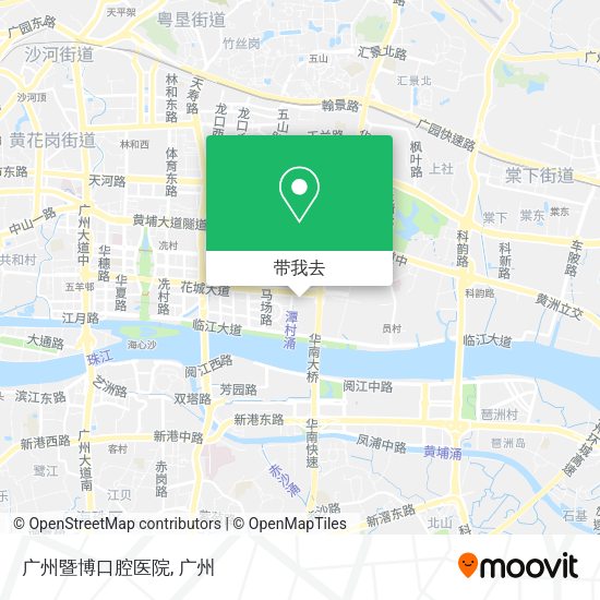 广州暨博口腔医院地图
