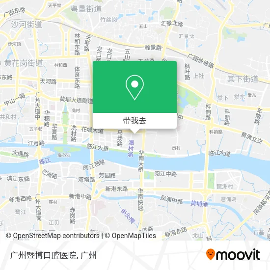 广州暨博口腔医院地图