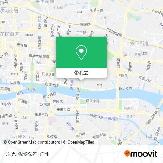 珠光·新城御景地图