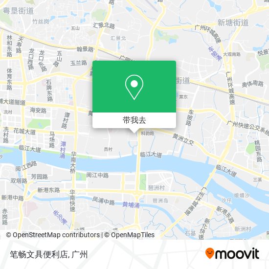 笔畅文具便利店地图