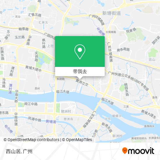 西山居地图