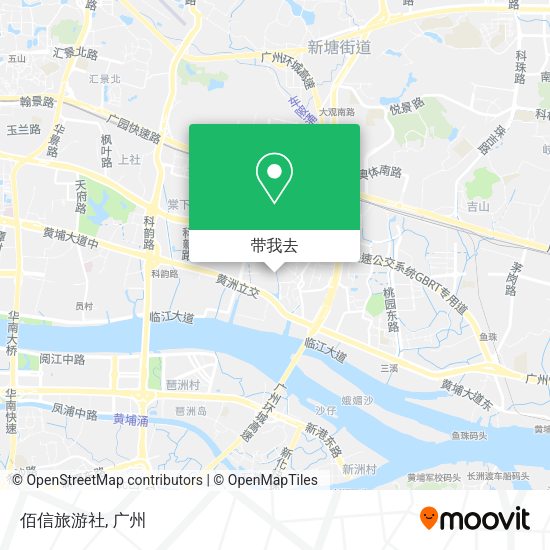 佰信旅游社地图