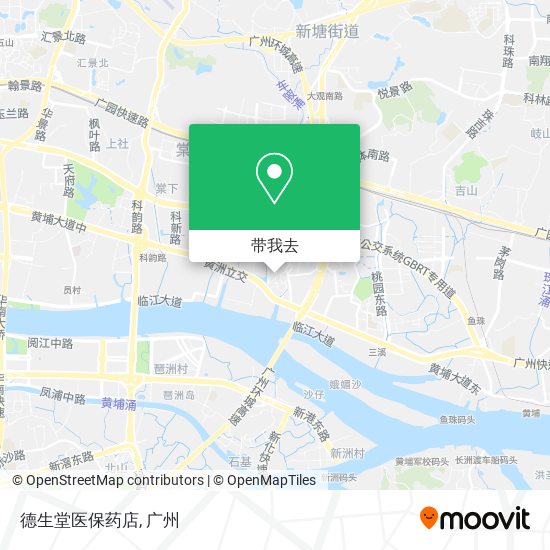德生堂医保药店地图