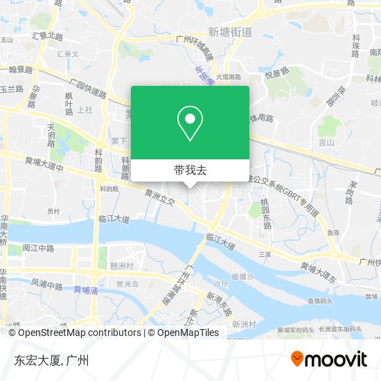 东宏大厦地图