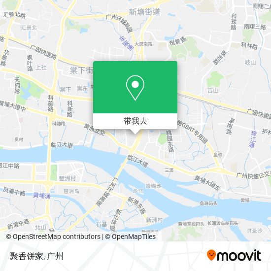 聚香饼家地图