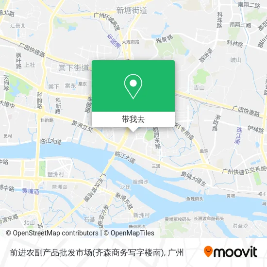 前进农副产品批发市场(齐森商务写字楼南)地图