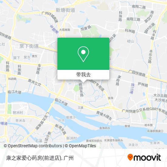 康之家爱心药房(前进店)地图