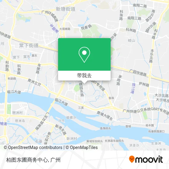 柏图东圃商务中心地图